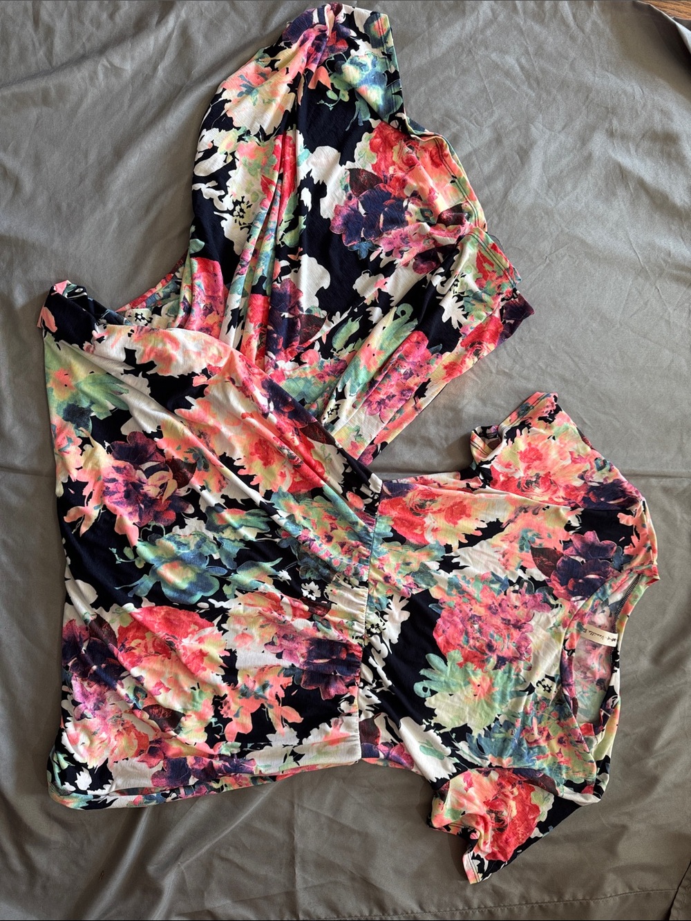 Floral maxi dress